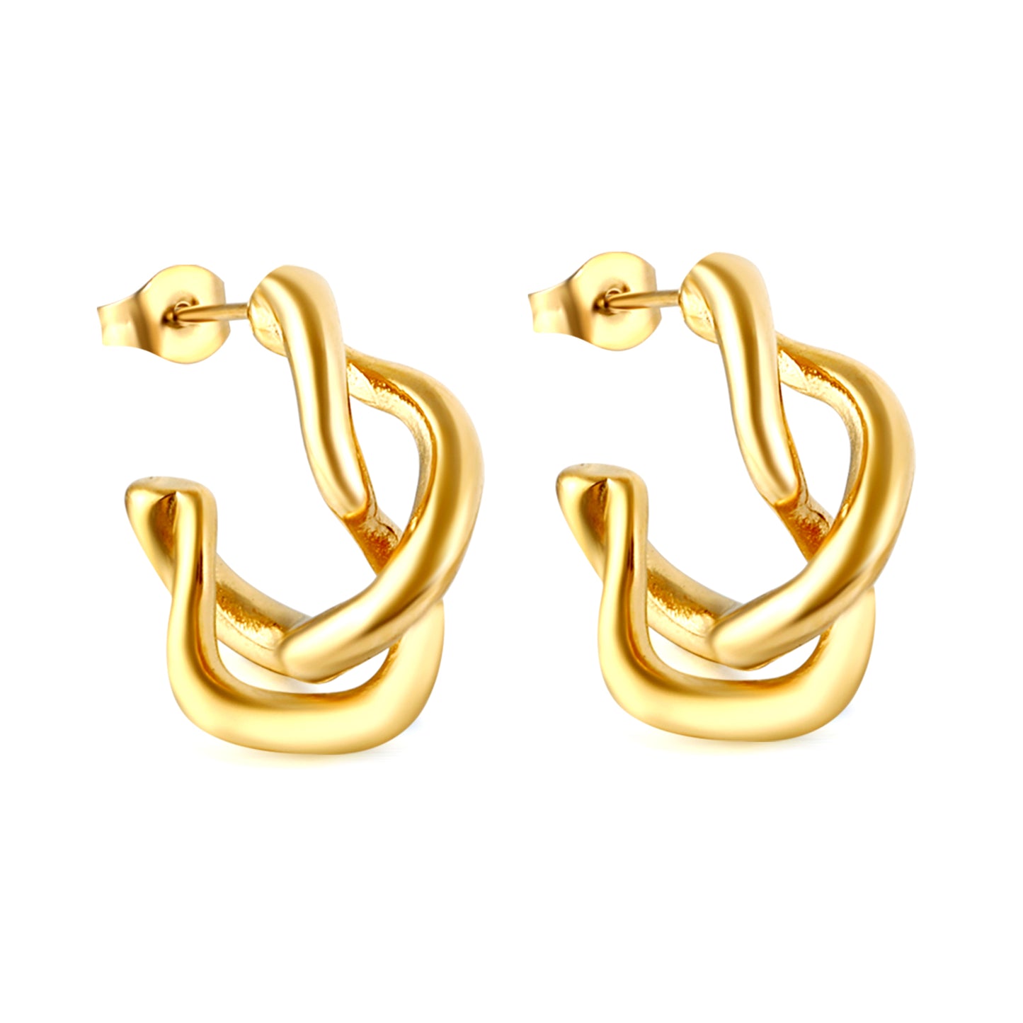 Gold-Plated Stainless Steel Pendant