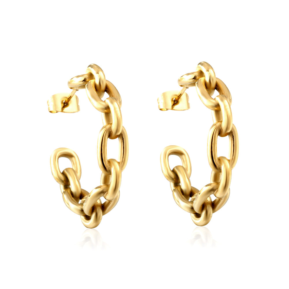 Gold-Plated Stainless Steel Pendant