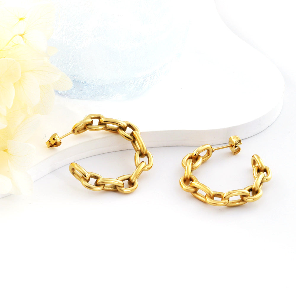 Gold-Plated Stainless Steel Pendant
