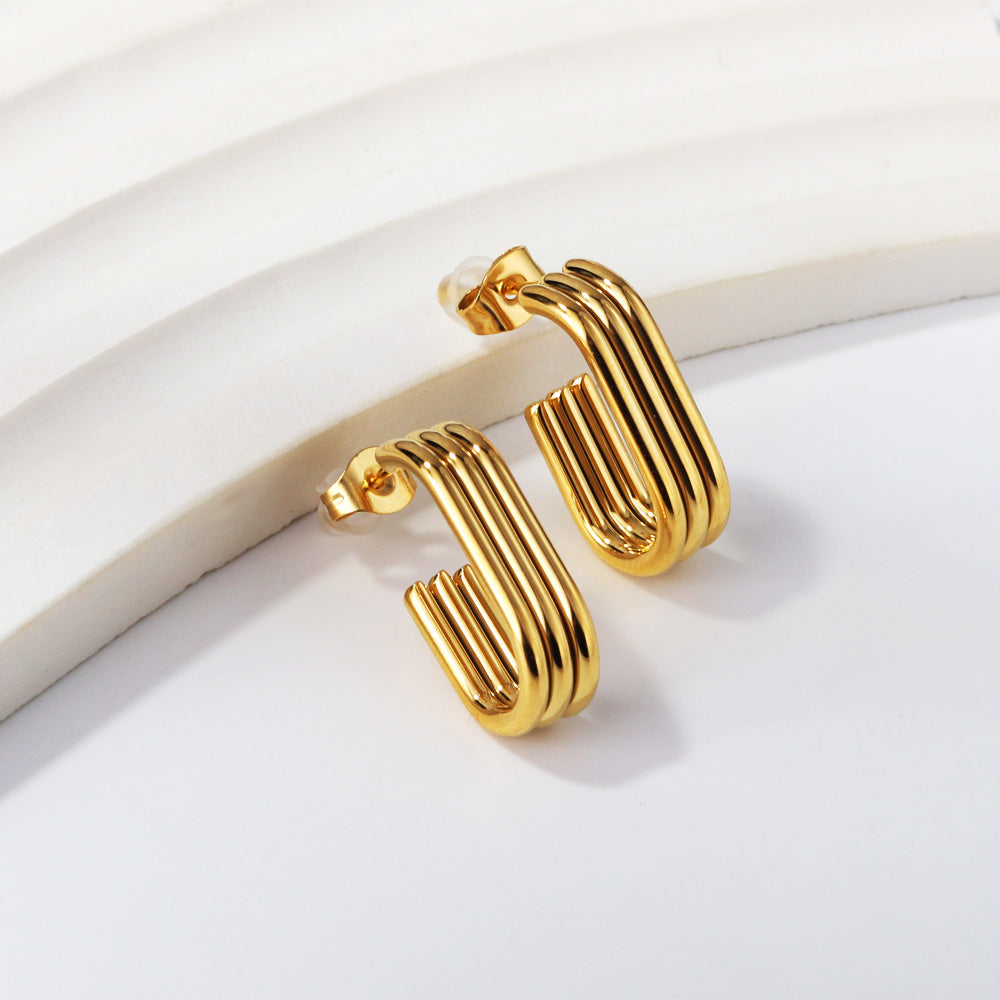 Gold-Plated Stainless Steel Pendant