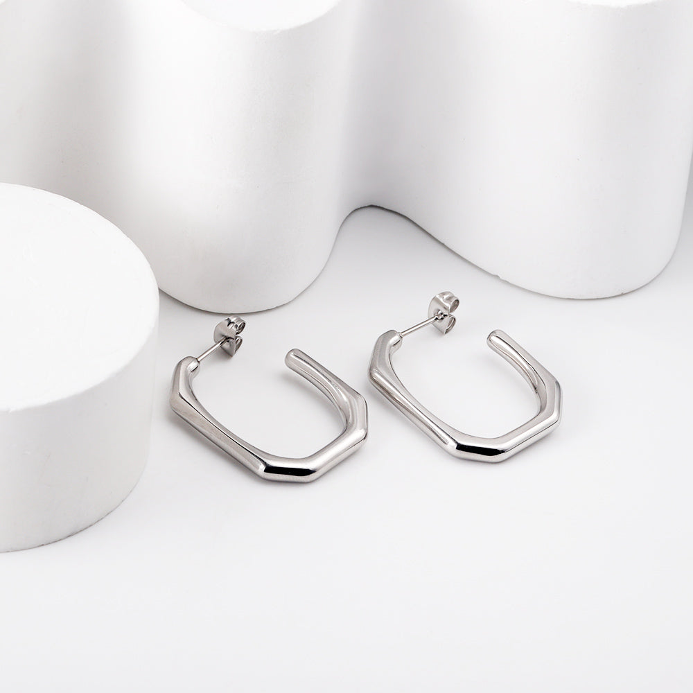 Silver-Plated Stainless Steel Pendant