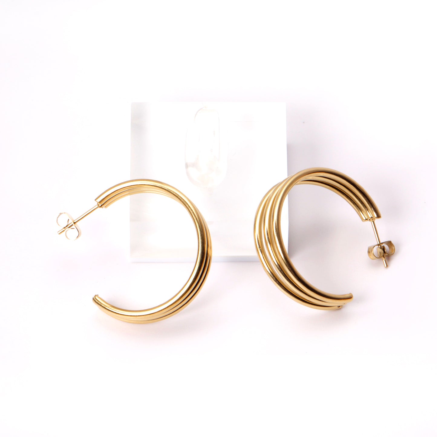 14K Gold-Plated Stainless Steel Pendant