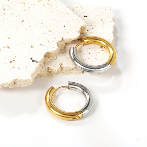 Gold-Plated Stainless Steel Statement Pendant