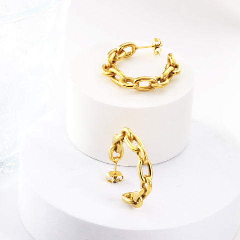 Gold-Plated Stainless Steel Pendant