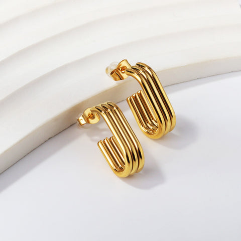 Gold-Plated Stainless Steel Pendant
