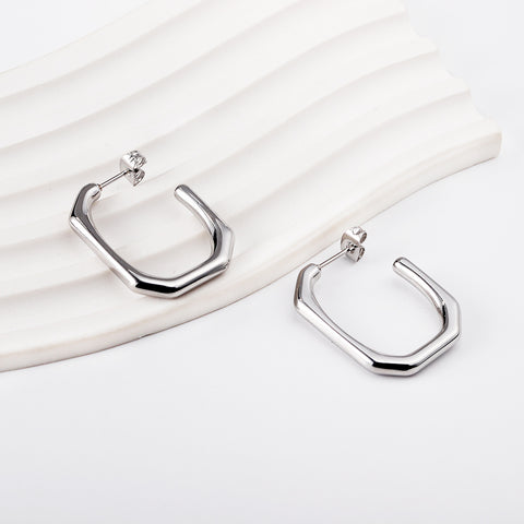 Silver-Plated Stainless Steel Pendant