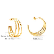 14K Gold-Plated Stainless Steel Pendant